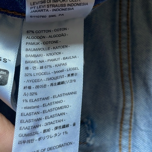 Levi's Premium 80s Mom Jeans Plus Womens 18W High rise Tapered Relaxed Retro - Picture 7 of 16